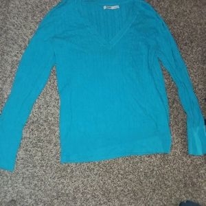 Blue sweater